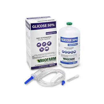 GLICOSE 50% 500 ML COM EQUIPO